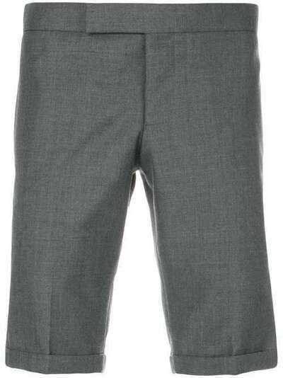 Thom Browne саржевые шорты скинни с полосками MTC063A03532