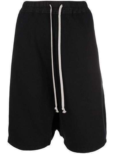 Rick Owens DRKSHDW drawstring drop-crotch shorts DS19S4325F