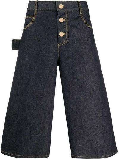 Bottega Veneta расклешенные джинсовые шорты 618496VF4O0