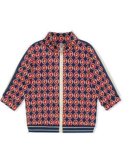 Gucci Kids куртка на молнии с узором 600369XJB3R