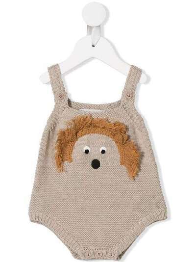 Stella McCartney Kids фактурный ромпер 566679SNM06