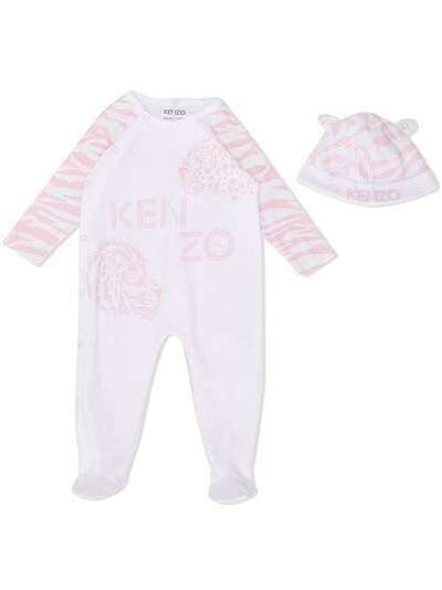 Kenzo Kids комплект для новорожденного с логотипом KQ99013