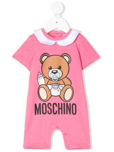 Moschino Kids короткий комбинезон Teddy Bear MUT01HLBA00
