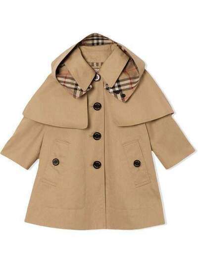 Burberry Kids пальто Swing 8011080