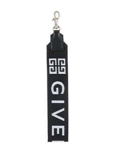 Givenchy жаккардовый брелок с логотипом BK603TK0N4