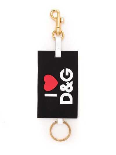 Dolce & Gabbana брелок для ключей с логотипом BI1225AK435