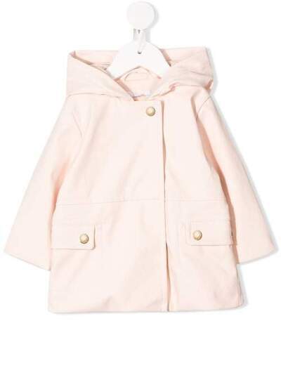 Chloé Kids пальто с капюшоном C0610144B