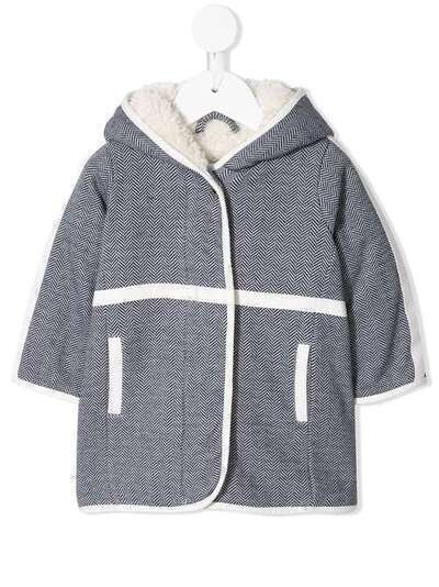 Emporio Armani Kids пальто с флисовой подкладкой 6GEL053JDSZ