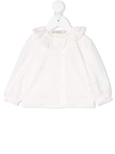 Baby Dior блузка с оборками на воротнике 3HBM31SRTB