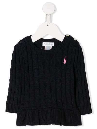 Ralph Lauren Kids джемпер фактурной вязки 753092