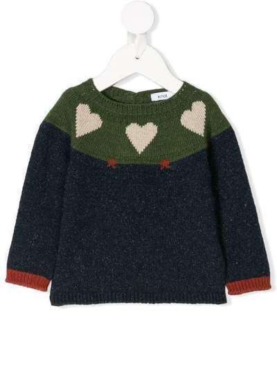 Knot Hearts & Stars knit sweater CK37TC2342