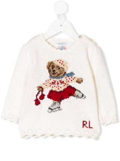 Ralph Lauren Kids джемпер 'Holiday Bear' 713841001
