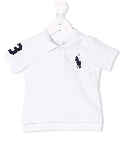 Ralph Lauren Kids рубашка-поло с вышитым логотипом 320703635