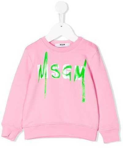 Msgm Kids джемпер с логотипом 23924042