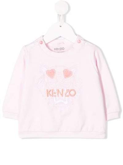 Kenzo Kids толстовка с вышивкой Tiger KQ15003312