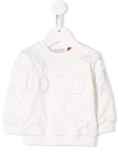 Dolce & Gabbana Kids толстовка с логотипом L1JW7HG7VBW