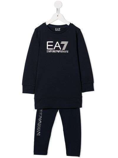 Emporio Armani Kids спортивный костюм с логотипом