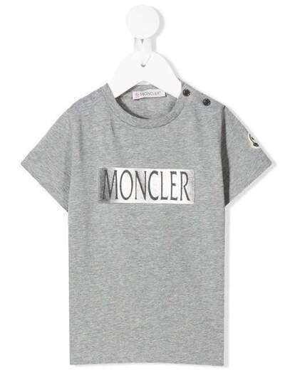 Moncler Kids футболка с логотипом 8C710208790AB