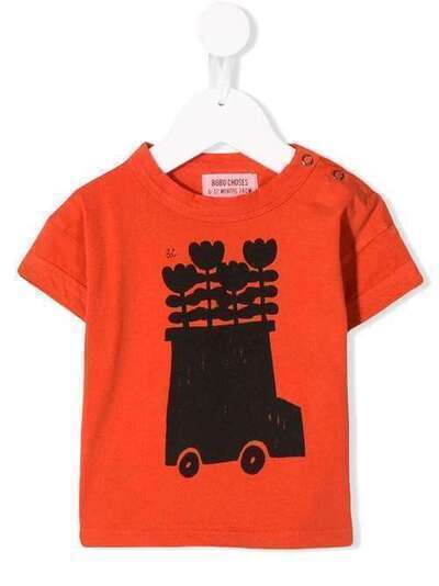 Bobo Choses футболка с принтом 'Flower Bus' 119156