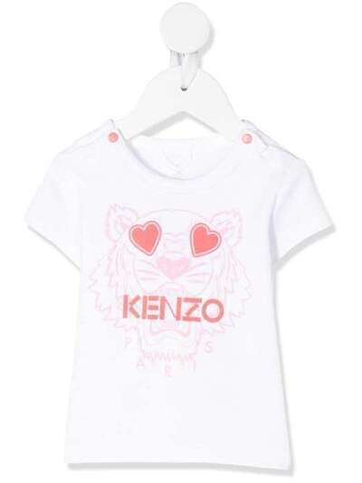 Kenzo Kids футболка с логотипом KQ10033