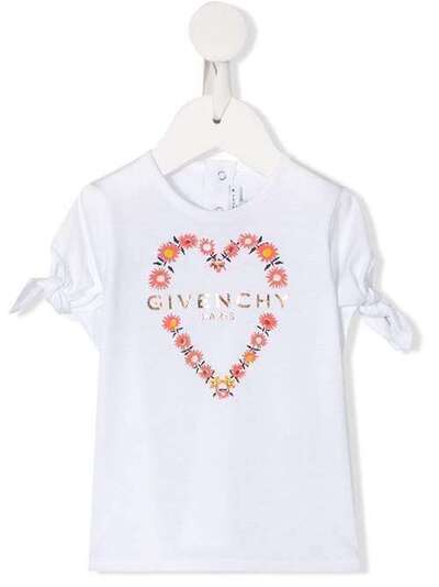 Givenchy Kids футболка с короткими рукавами и логотипом H0512410B