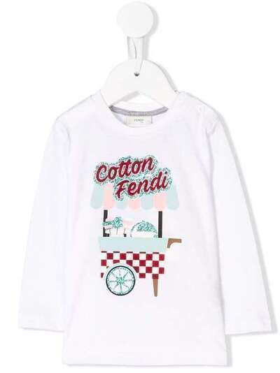 Fendi Kids long sleeve T-shirt BFI0817AJ