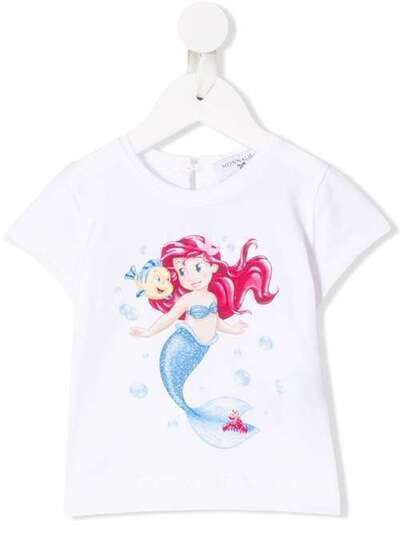 Monnalisa футболка с принтом 'Little Mermaid' 313620P23201