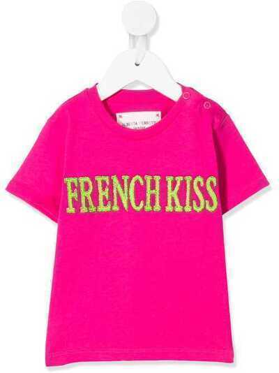 Alberta Ferretti Kids футболка с вышивкой 24407