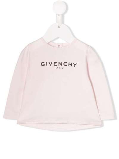 Givenchy Kids футболка с логотипом H0509545S