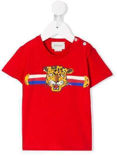 Gucci Kids футболка с принтом 548034XJBBU