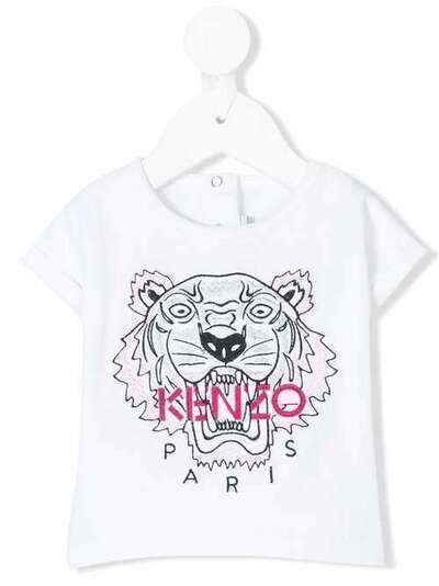 Kenzo Kids tiger embroidered T-shirt KL10068