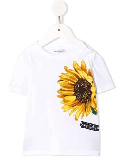 Dolce & Gabbana Kids футболка с принтом L2JTAZG7TTI