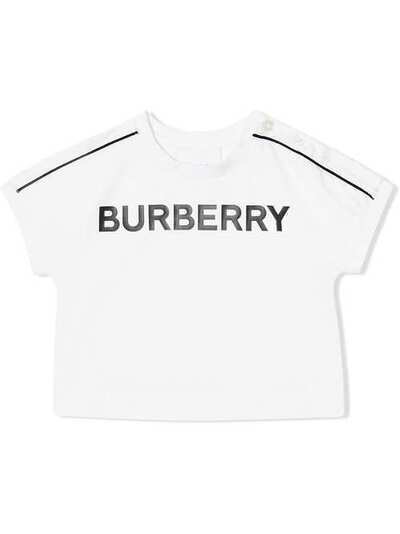 Burberry Kids футболка с логотипом 8013994