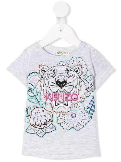 Kenzo Kids футболка с принтом KQ10208BB