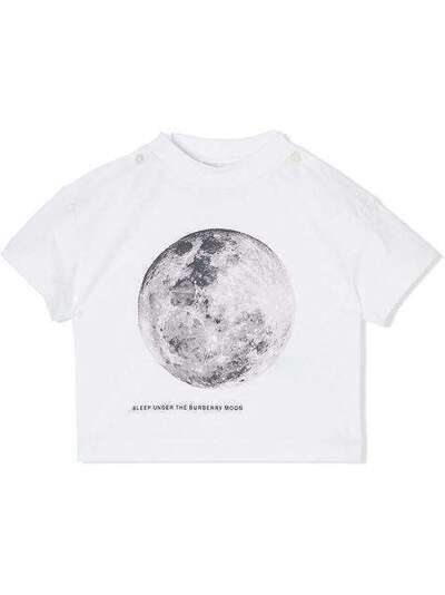 Burberry Kids футболка с принтом Moon 8017870