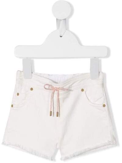 Chloé Kids узкие шорты с кулиской C04159117