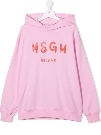 MSGM Kids худи с логотипом