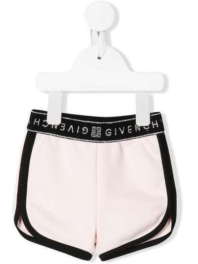 Givenchy Kids шорты с блестками H0407645S