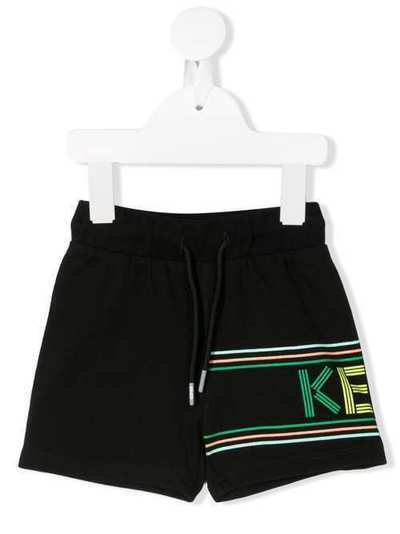 Kenzo Kids спортивные шорты с логотипом KQ25547