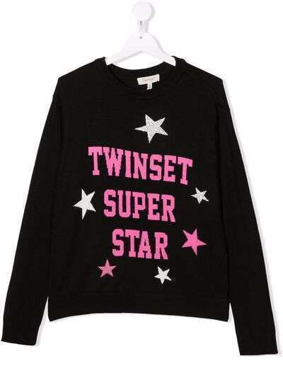 TWINSET Kids джемпер Super Star