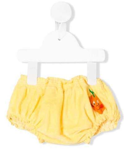 The Animals Observatory orange-print slip-on bloomers 1242