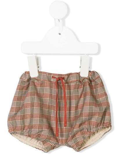 Knot checkered bloomers CC01CE2311