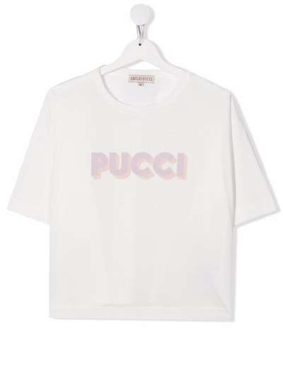 Emilio Pucci Junior футболка с логотипом