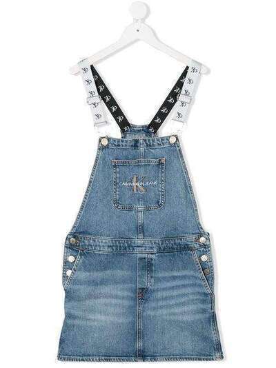 Calvin Klein Kids джинсовое платье-комбинезон IG0IG00455