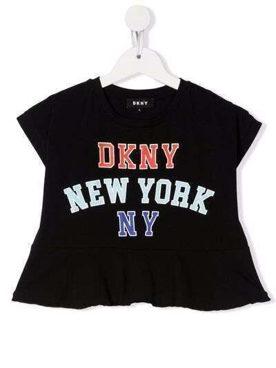 Dkny Kids футболка с логотипом