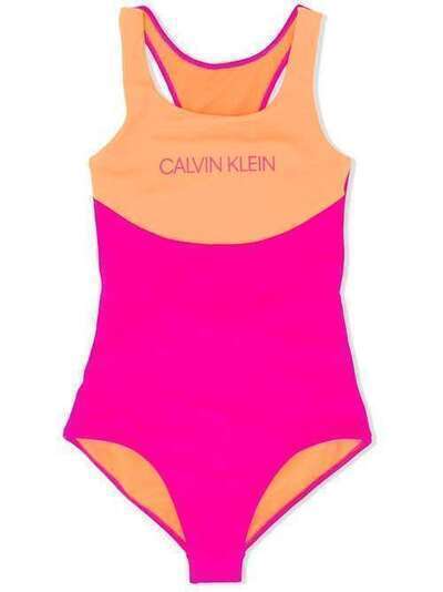 Calvin Klein Kids купальник с логотипом G80G800303TZ7