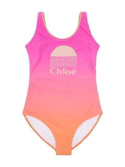 Chloé Kids слитный купальник с эффектом градиента C17082