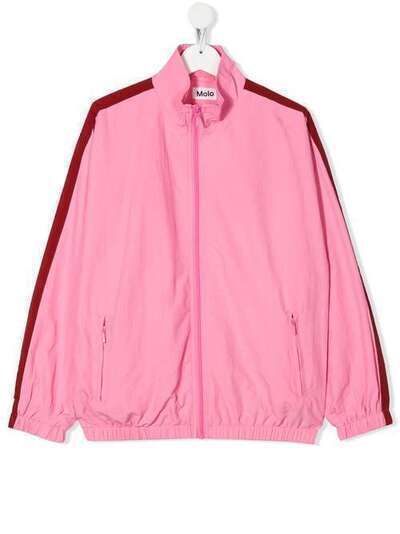 Molo Kids куртка с фактурными контрастными полосками сбоку 2S20J213