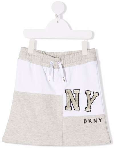 Dkny Kids юбка в двух тонах с логотипом