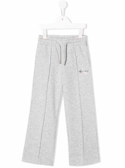 Calvin Klein Kids спортивные брюки с вышитым логотипом